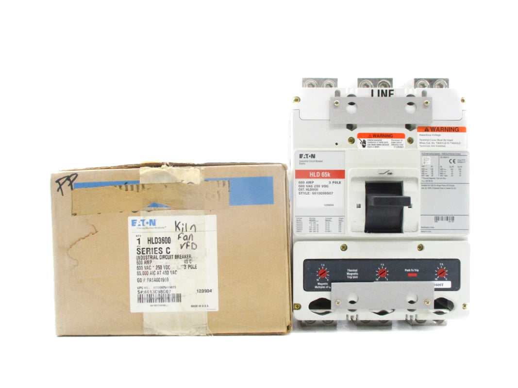 EATON HLD3600 600A 600V SER. C NSMP