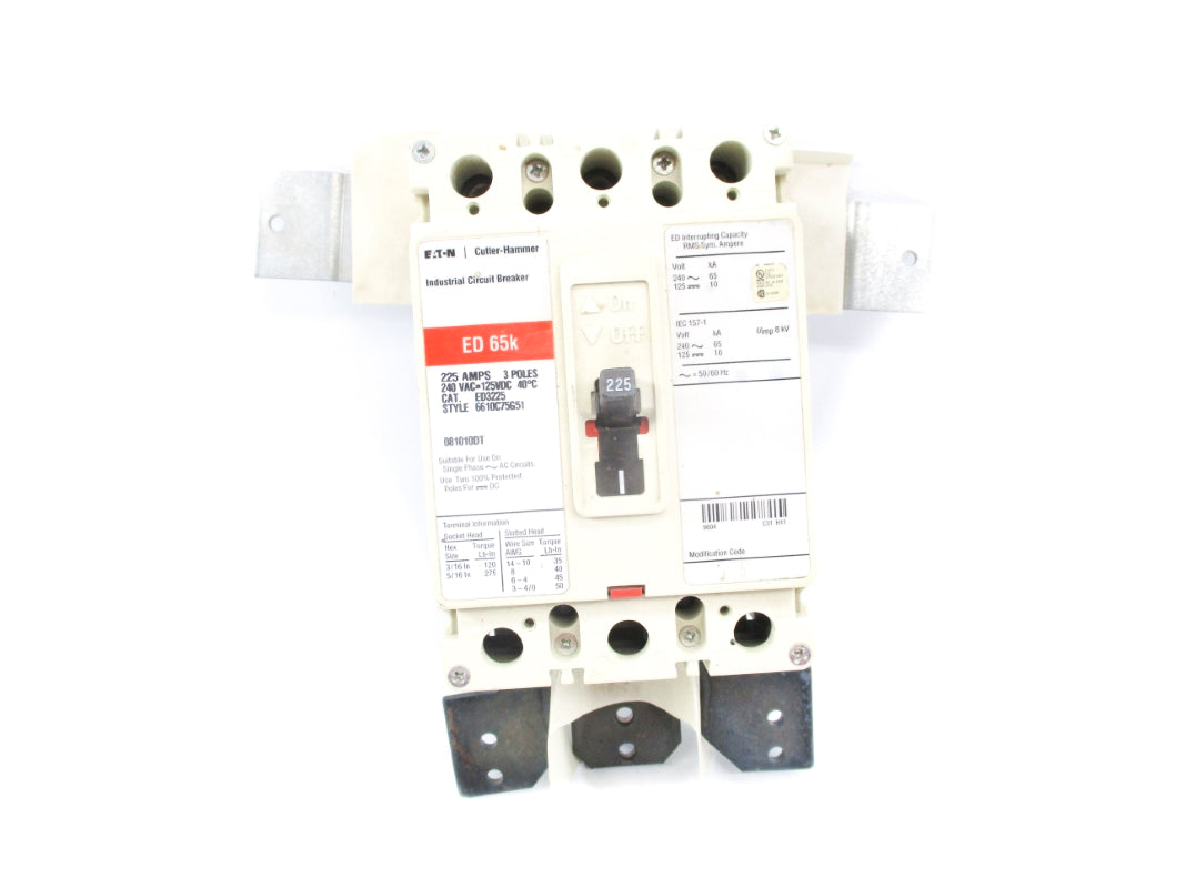 EATON ED3225 225A 240V (AS PICTURED) UNMP