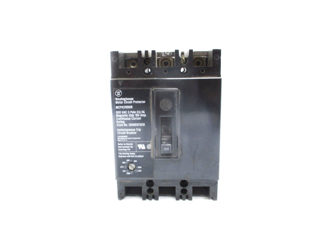 WESTINGHOUSE MCP431550R 150A 600V UNMP
