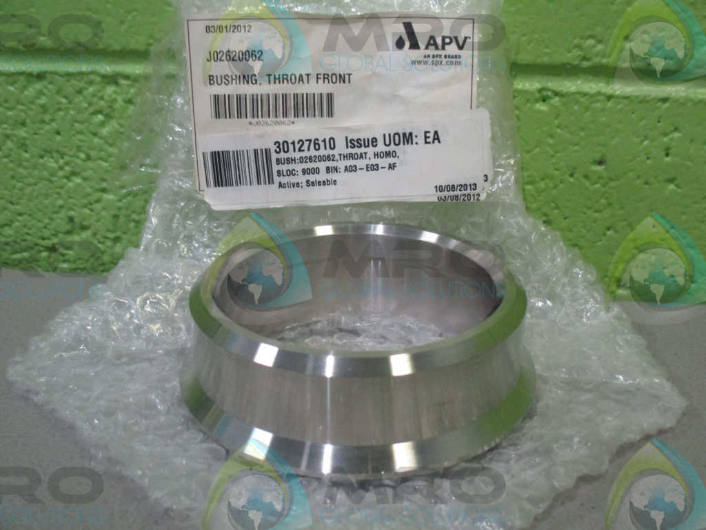 APV J02620062 THROAT FRONT BUSHING *NEW NO BOX*