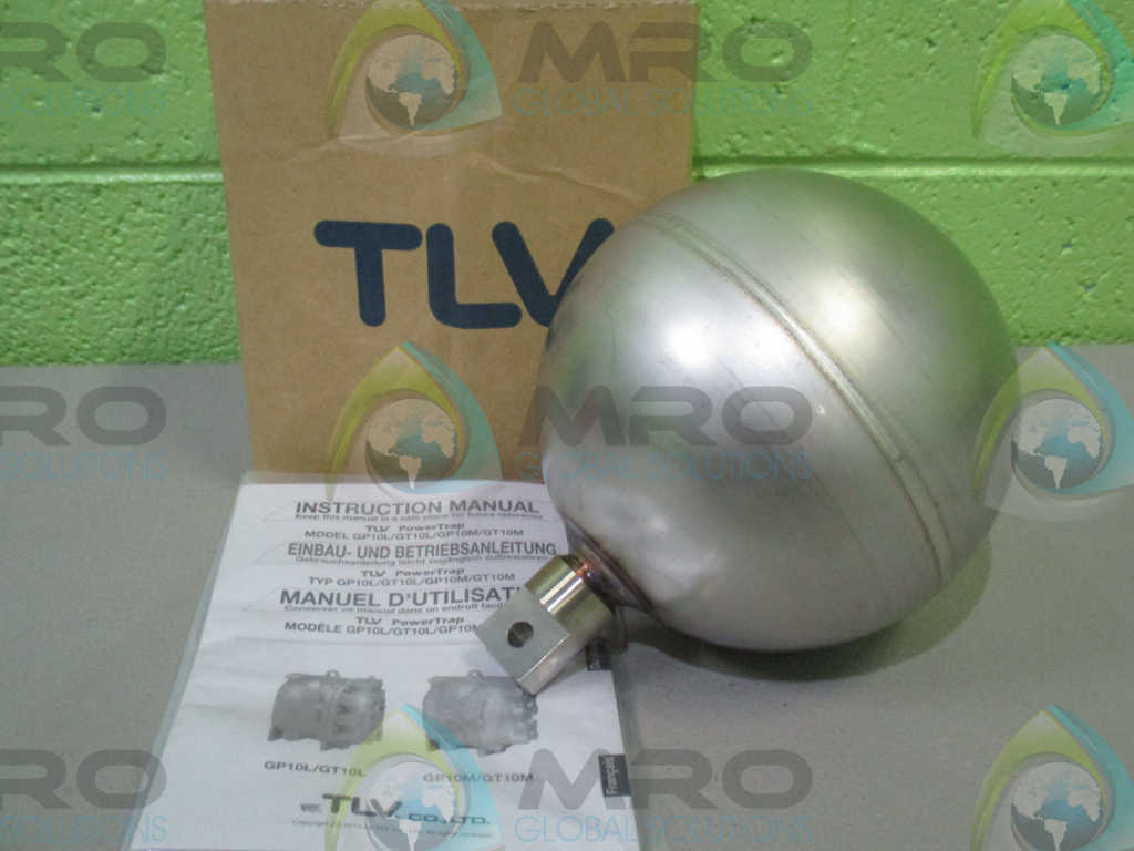 TLV COMPANY GP/GT 10L STEAMTRAP GT10L,SS FLOAT *NEW IN BOX*