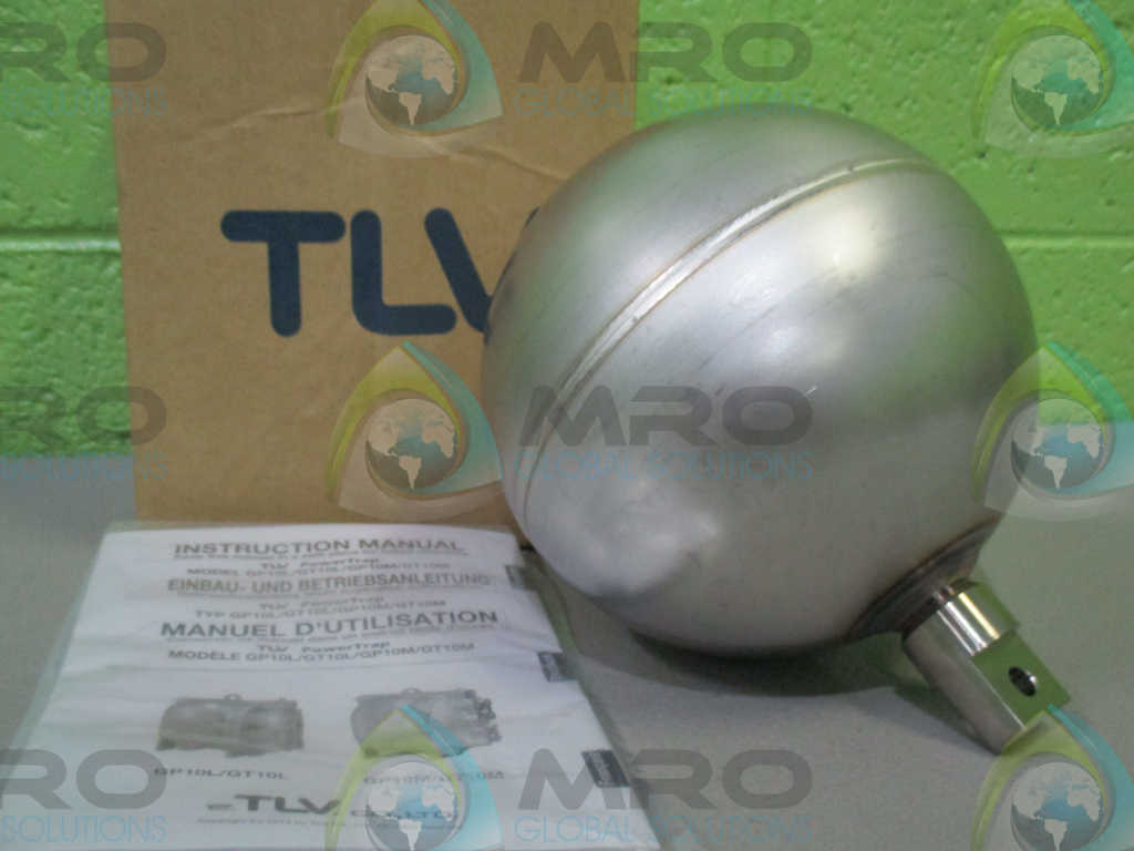 TLV COMPANY GP/GT 10L STEAMTRAP GT10L,SS FLOAT *NEW IN BOX*