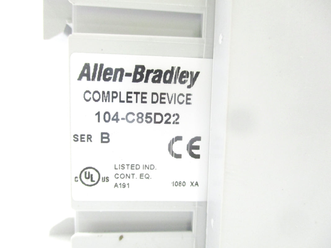 ALLEN BRADLEY 104-C85D22 SER. B 120V NSNP