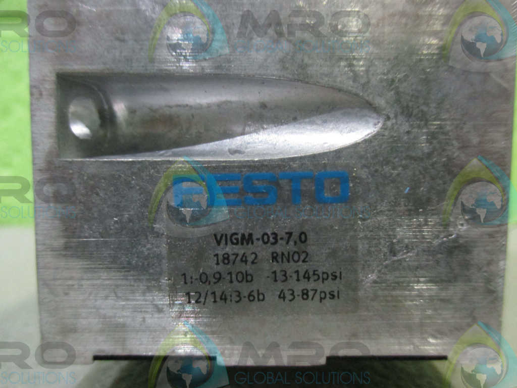FESTO VIGM-03-7,0 MANIFOLD BLOCK *NEW NO BOX*