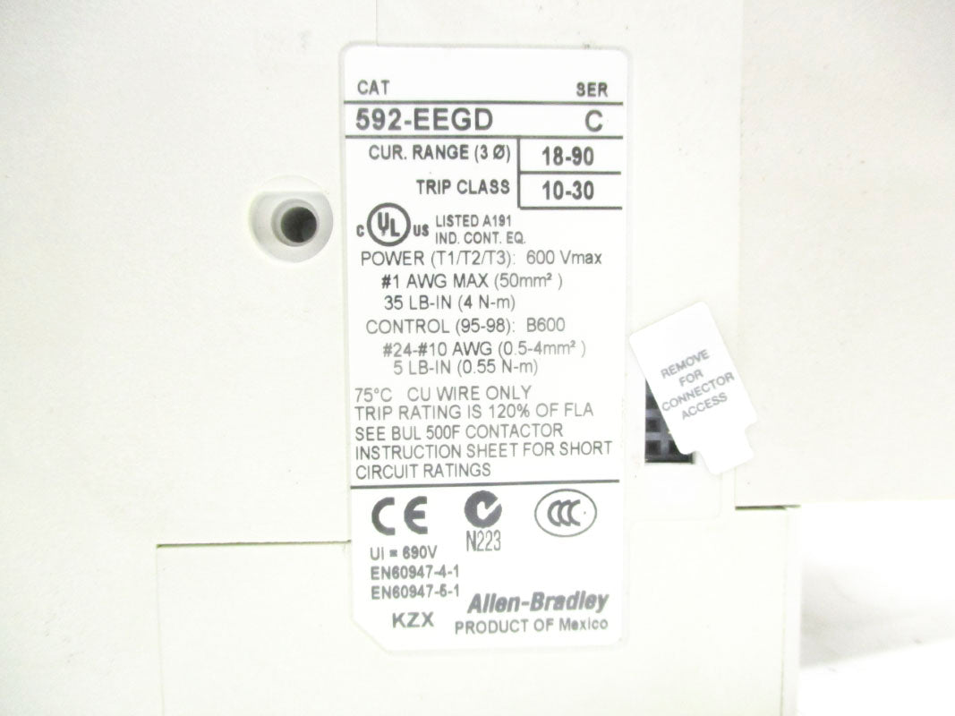 ALLEN BRADLEY 592-EEGD SER. C NSNP