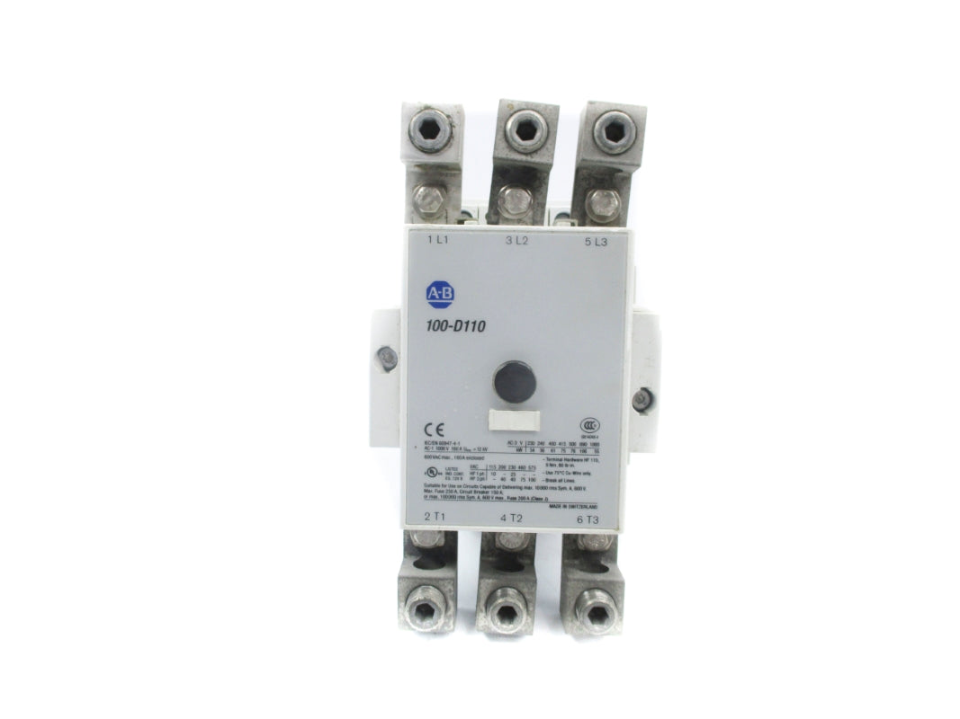 ALLEN BRADLEY 100-D110 SER. B 120V UNMP