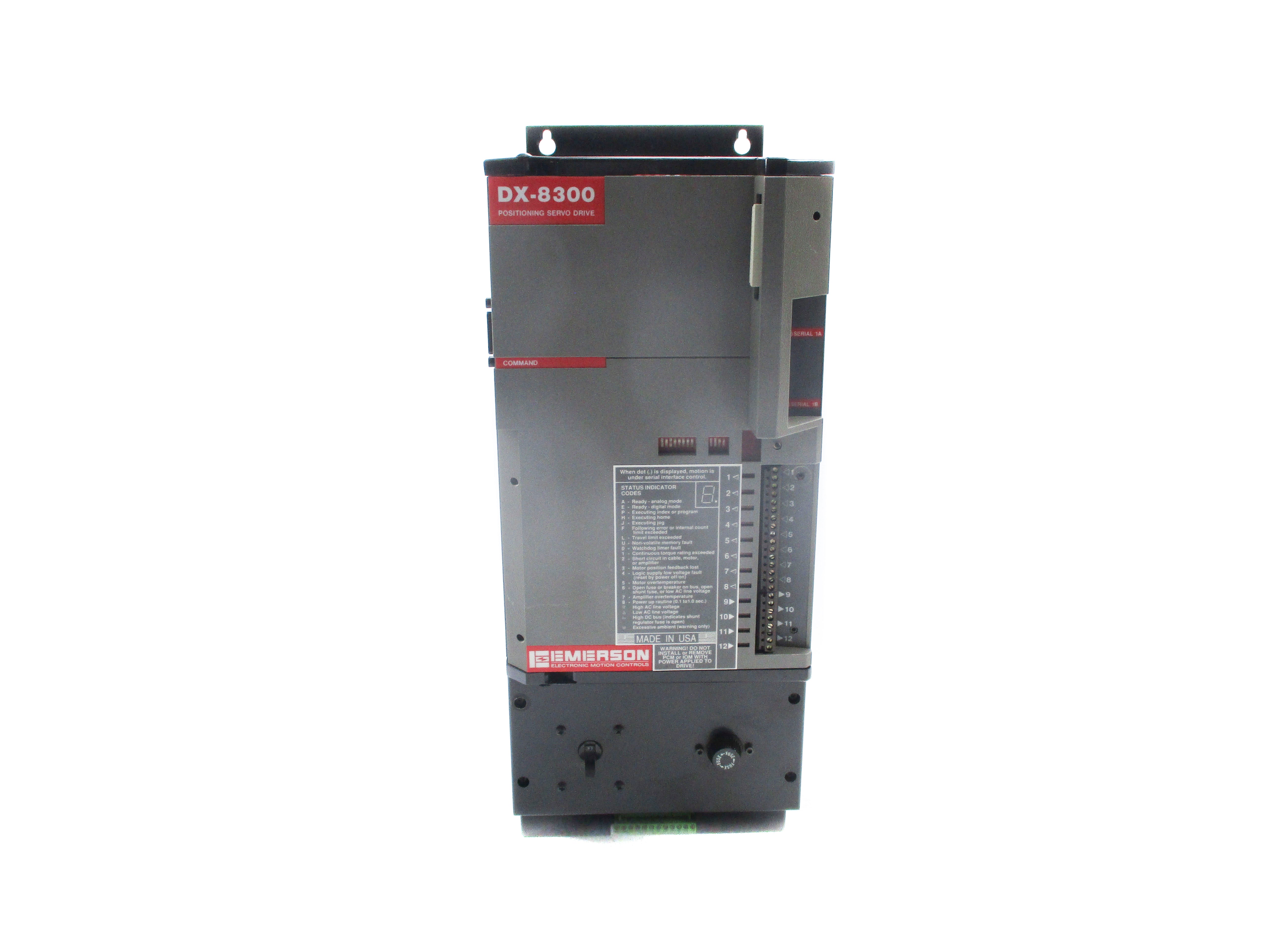 EMERSON DXA-8300 960079-03 UNMP