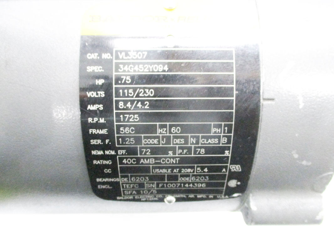 BALDOR VL3507 UNMP