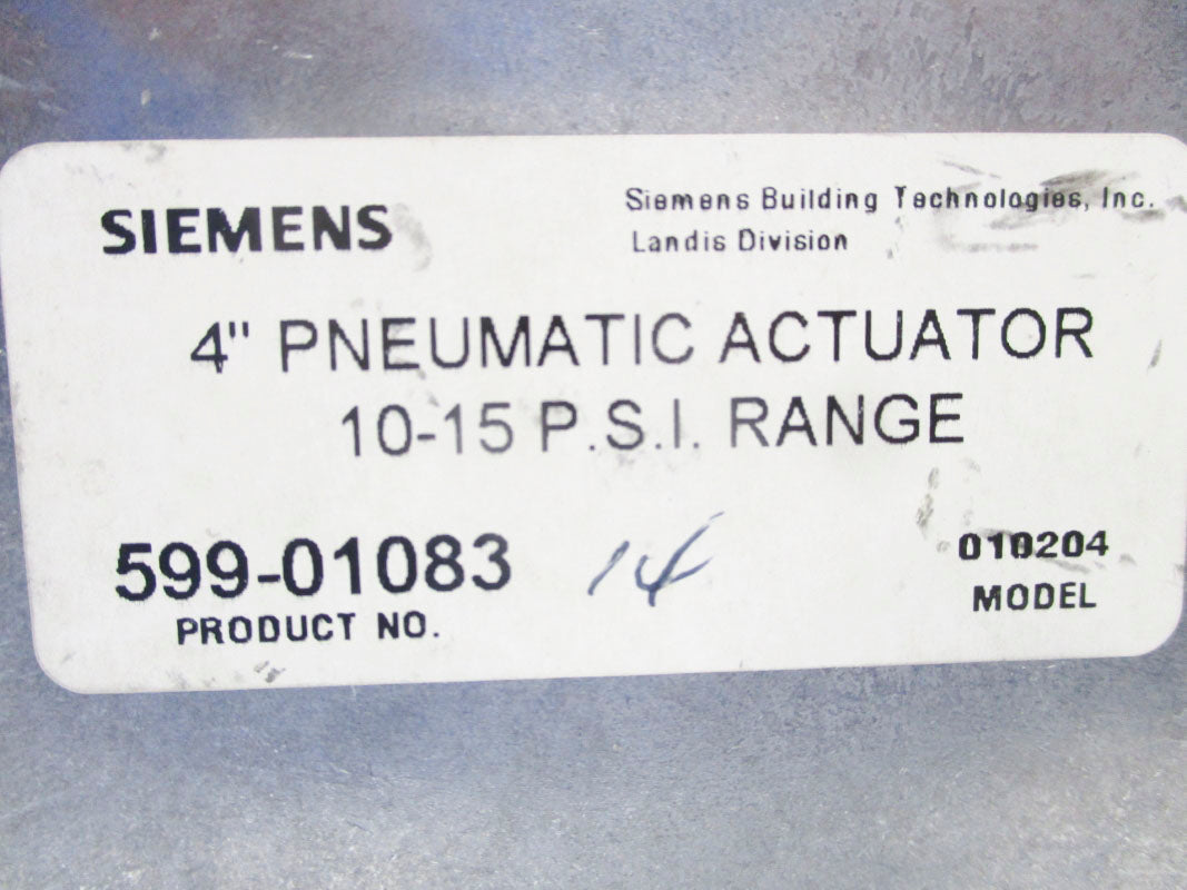 SIEMENS 599-01083 10-15PSI NSNP