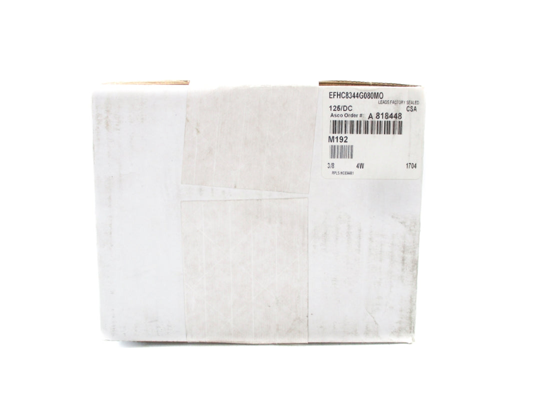ASCO EFHC8344G080MO 3/8 125DC NSFS