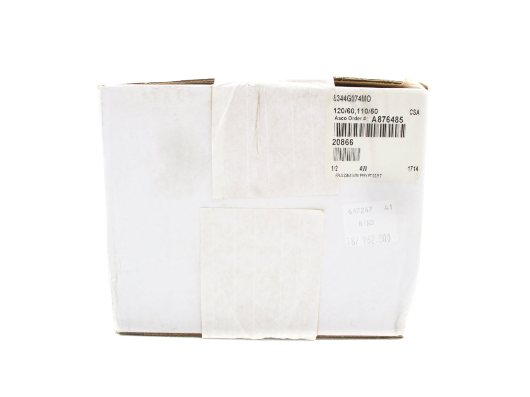 ASCO 8344G074MO 1/2 110/120V NSFS