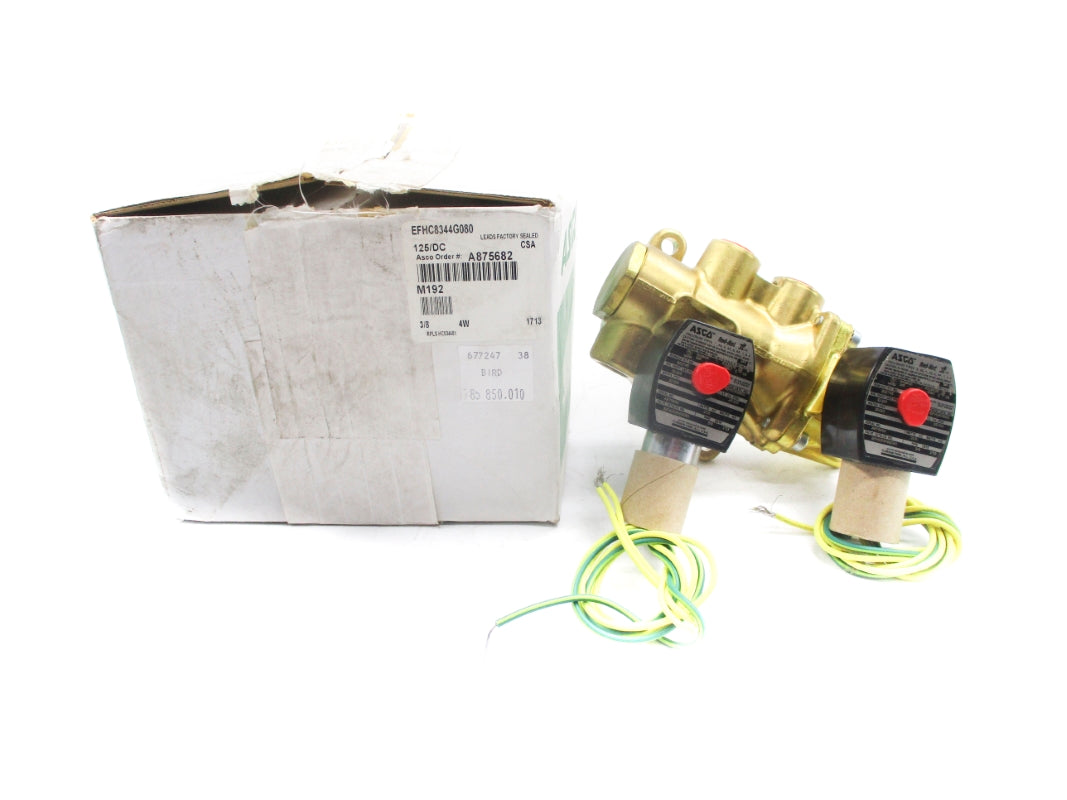 ASCO EFHC8344G080 3/8 125PSI 125DC NSMP