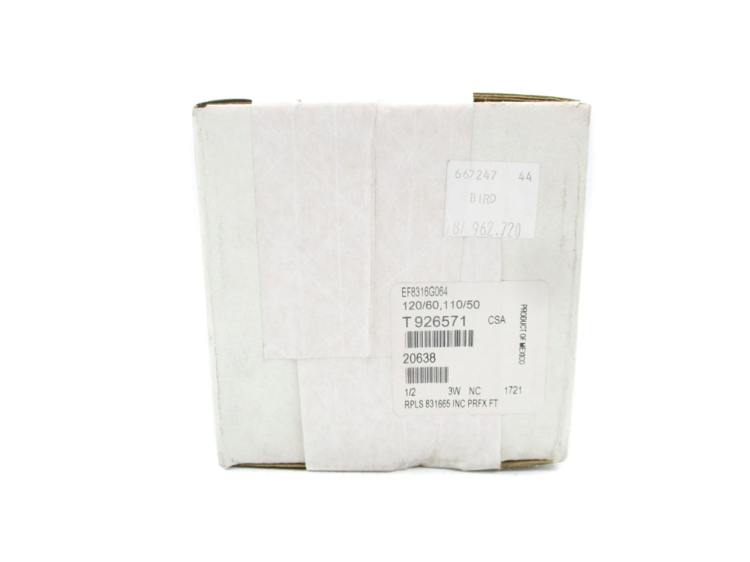 ASCO EF8316G064 110/120V 1/2" NSFS