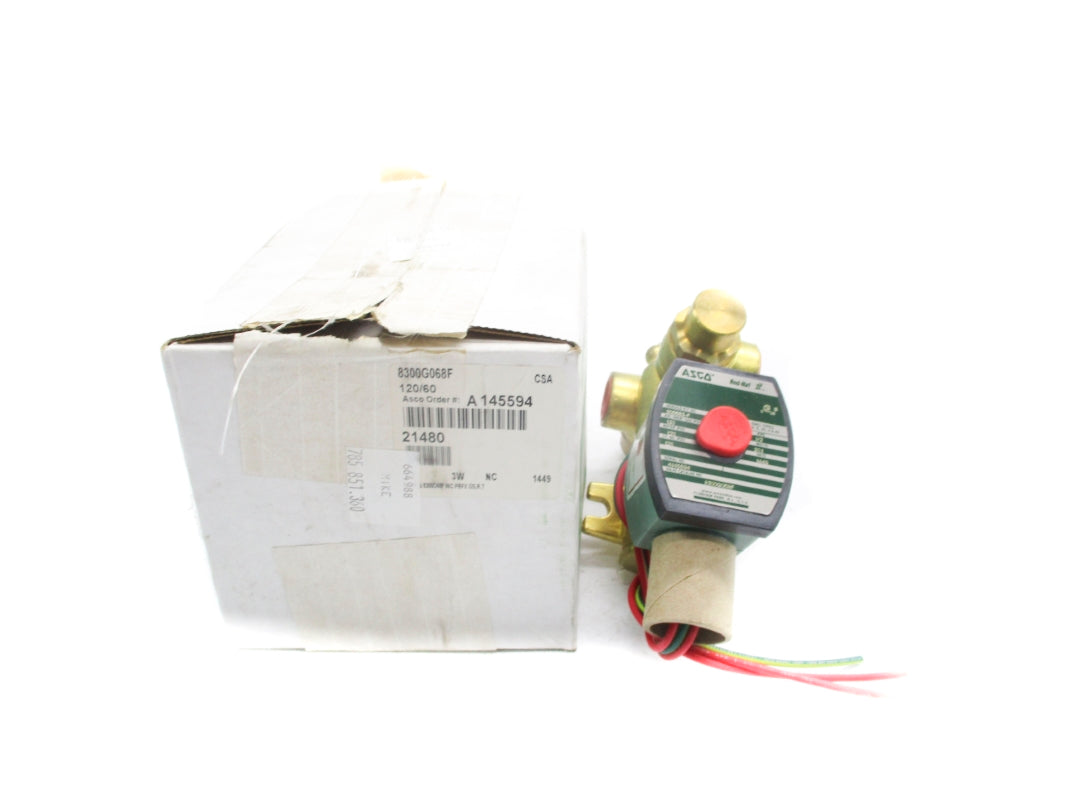 ASCO 8300G068F 120V 120PSI 1/2" NSMP