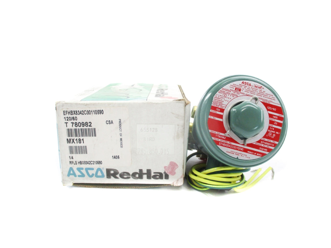 ASCO EFHBX8342C00110590 120V 150PSI 1/4" NSMP