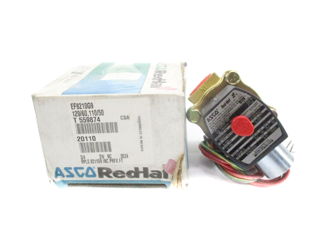 ASCO EF8210G9 3/4 125PSI 110/120V NSMP