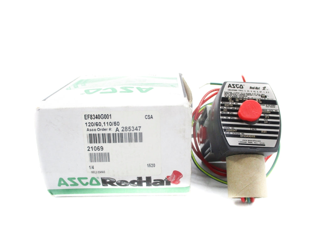 ASCO EF8340G001 1/4 110/120V 150PSI NSMP