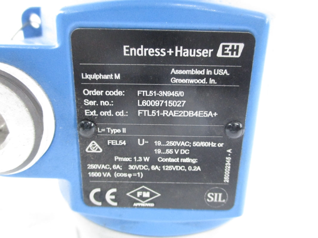 ENDRESS+HAUSER FTL51-3N945/0 NSNP