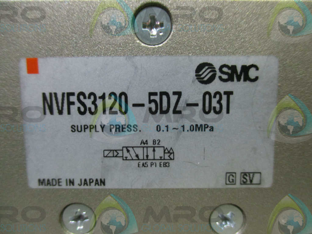 SMC NVFS120-50Z-03T 4-WAY SOLENOID VALVE * NEW IN BAG *