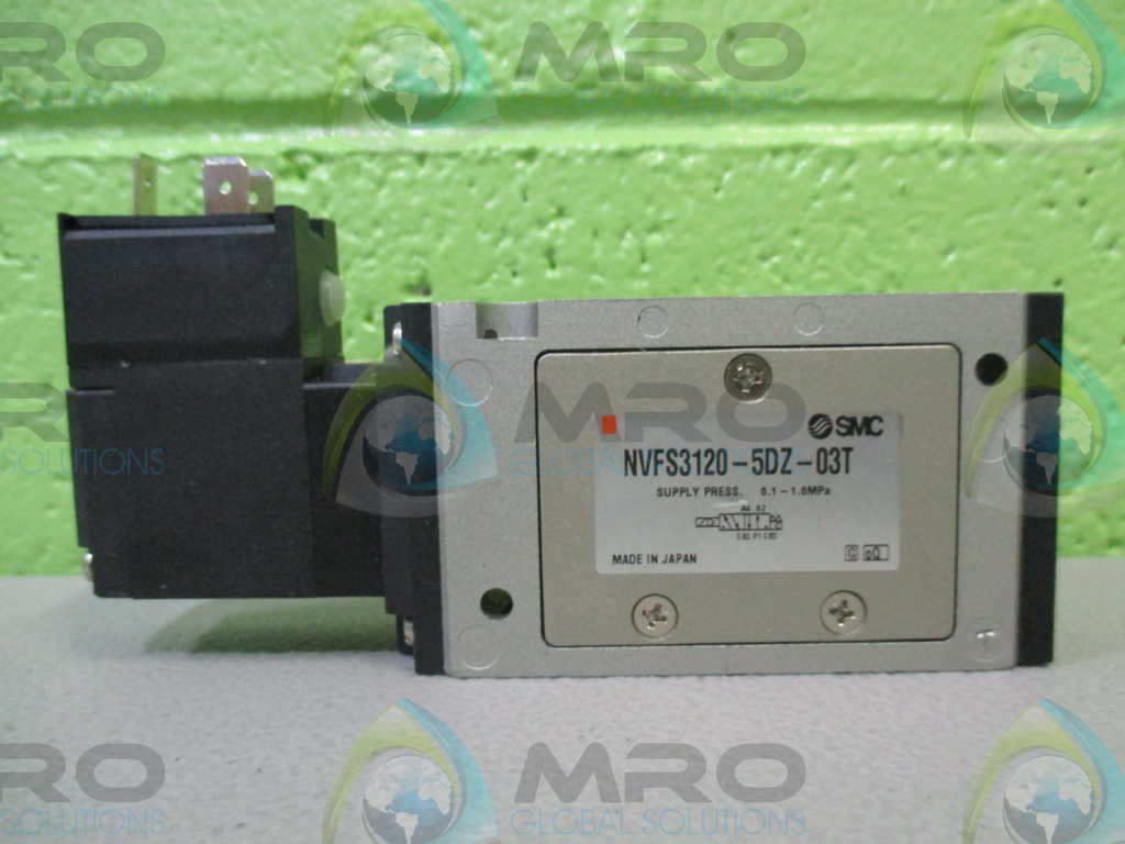 SMC NVFS120-5DZ-03T 4-WAY SOLENOID VALVE *NEW NO BOX*