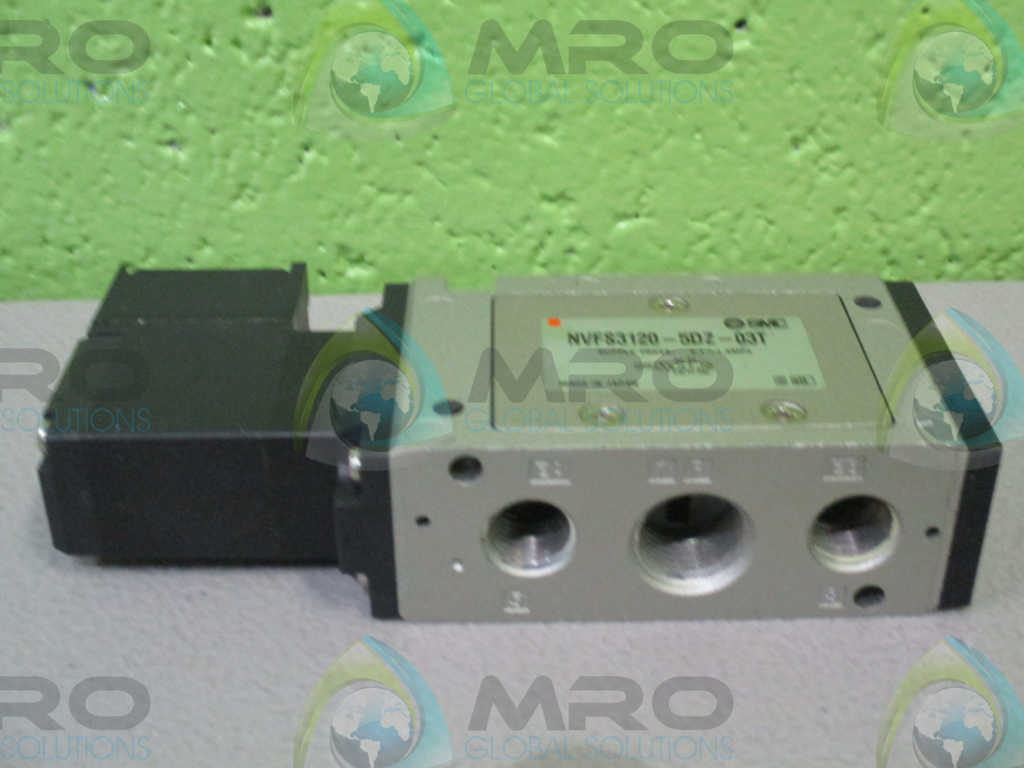SMC NVFS120-5DZ-03T 4-WAY SOLENOID VALVE *NEW NO BOX*