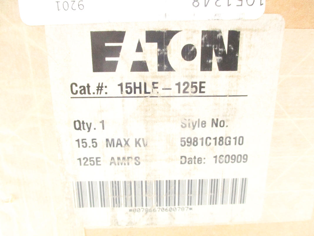 EATON 15HLE-125E NSFS