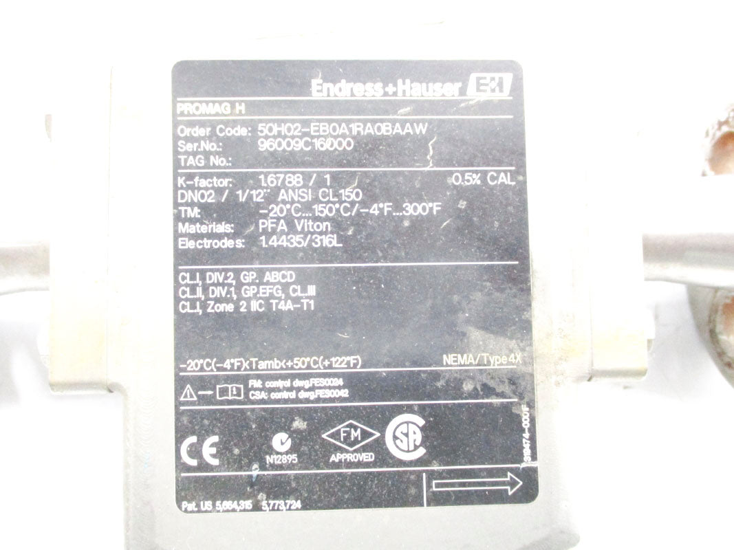 ENDRESS+HAUSER 50H02-EB0A1RA0BAAW UNMP