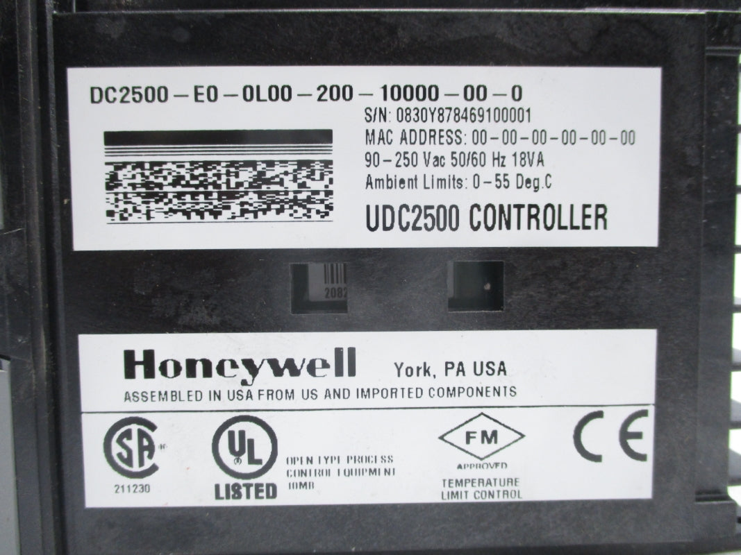 HONEYWELL DC2500-E0-0L00-200-10000-00-0 NSNP