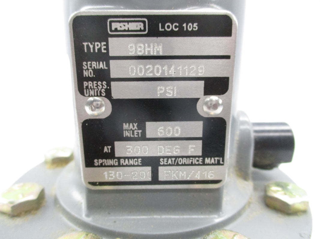 FISHER CONTROLS 98HM NSNP