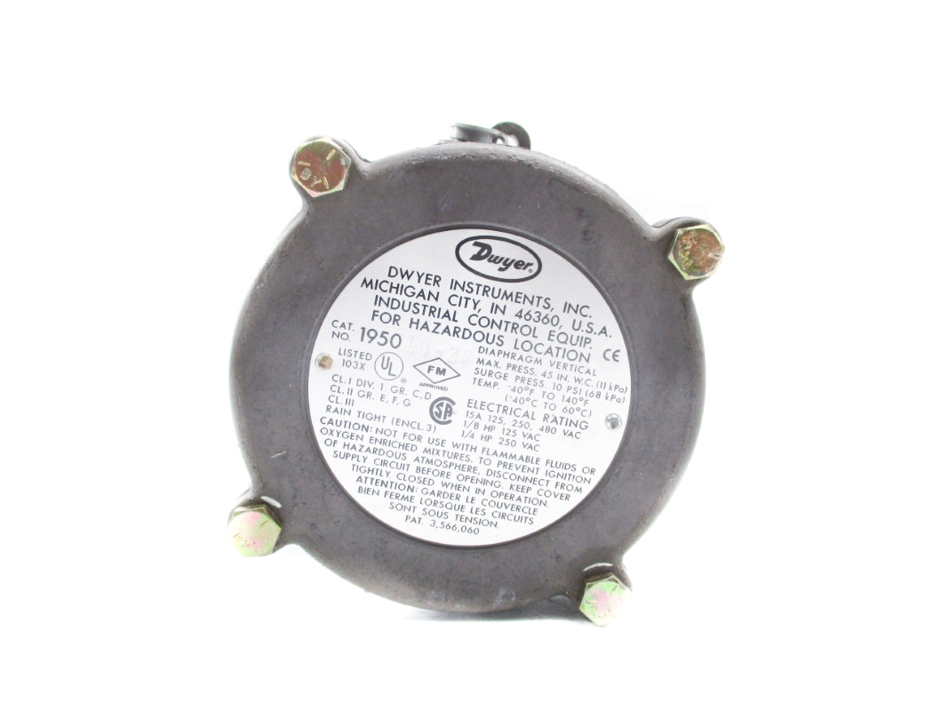 DWYER 195010-2F 10PSI 480VAC 15A NSNP