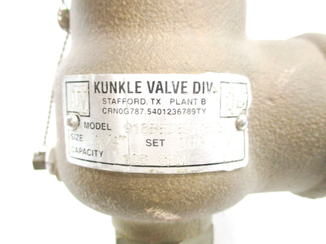 KUNKLE 918BEDE06BJE 1/4 300PSI NSNP