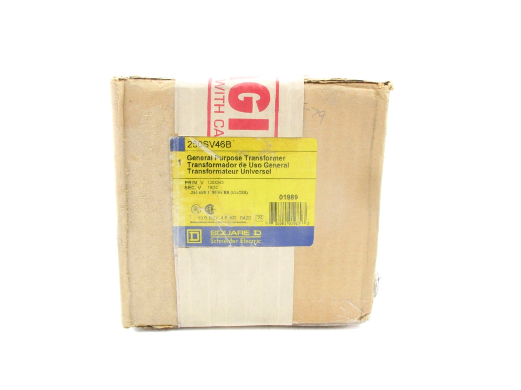SQUARE D 250SV46B .250KVA NSFS