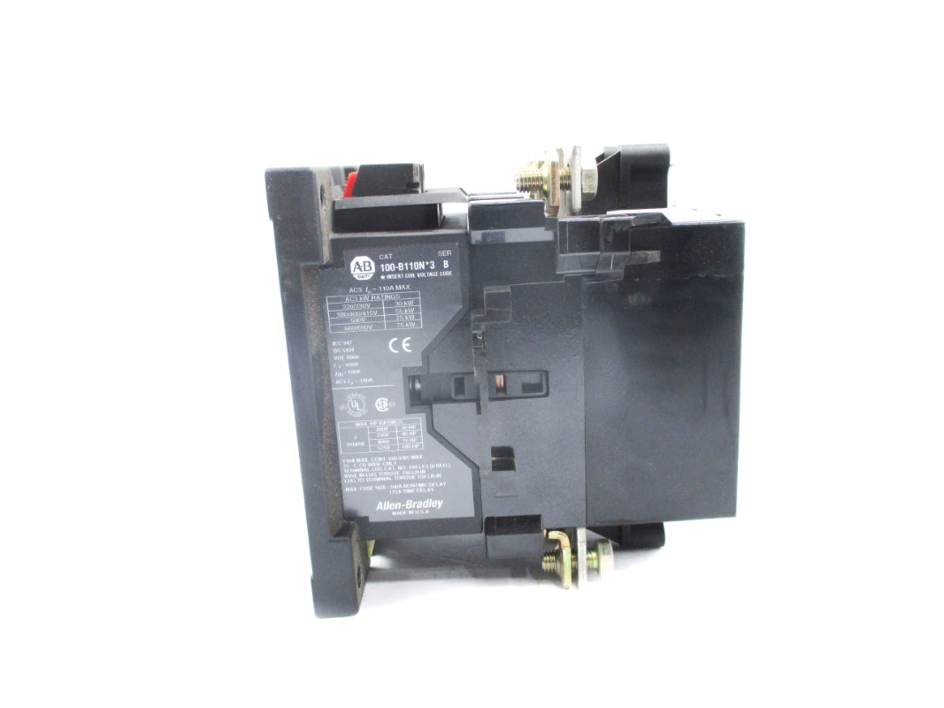 ALLEN BRADLEY 100-B110ND3 SER. B 120V (AS PICTURED) UNMP