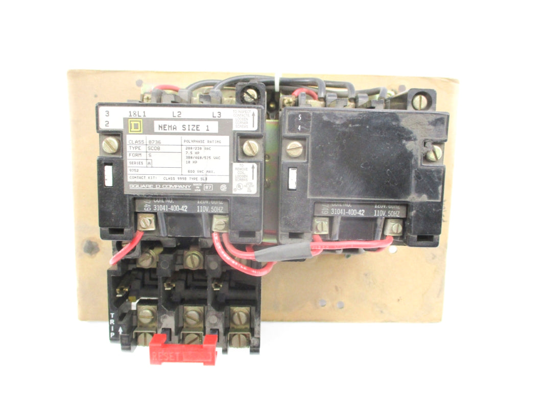 SQUARE D 8736SC08S SER. A NSNP