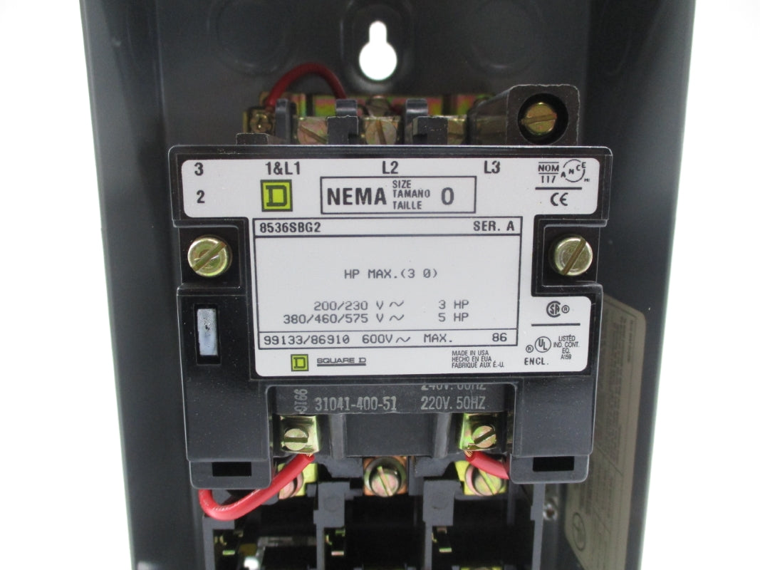 SQUARE D 8536SBG2V03 SER. A NSMP