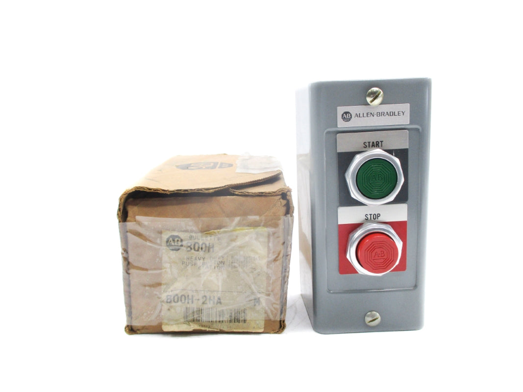 ALLEN BRADLEY 800H-2HA SER. M (BR/YL) NSMP