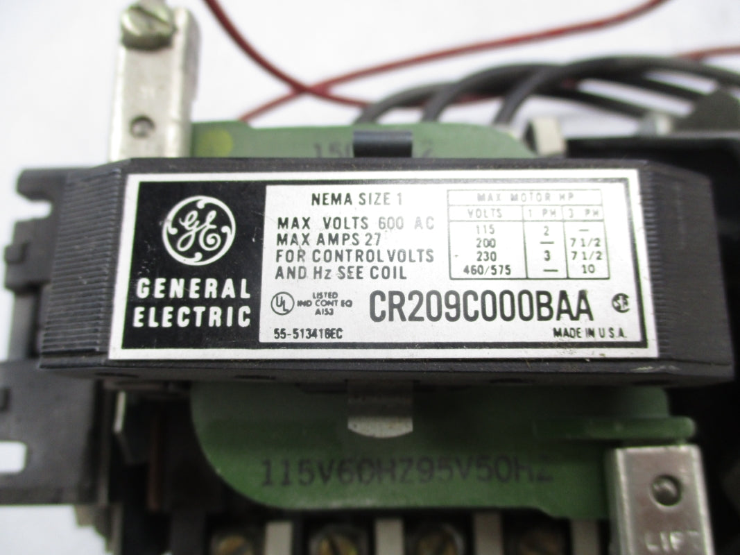 GENERAL ELECTRIC CR209C000BAA NSNP