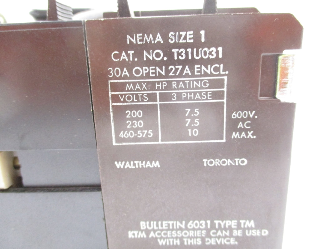 JOSLYN CLARK T31U031-26 240V NSMP