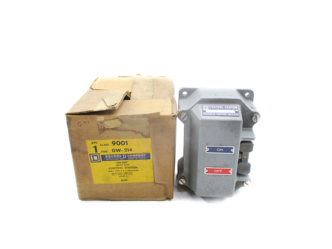 SQUARE D 9001GW214 SER. A NSMP