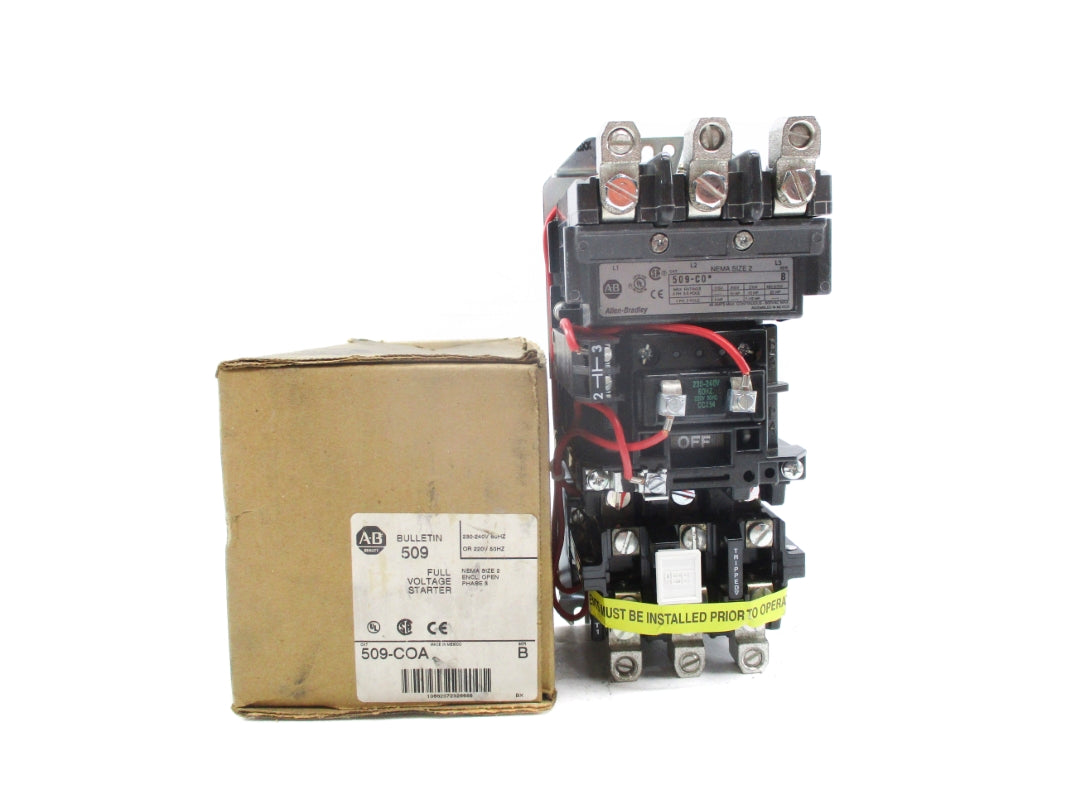 ALLEN BRADLEY 509-COA SER. B (BR/WH) NSMP