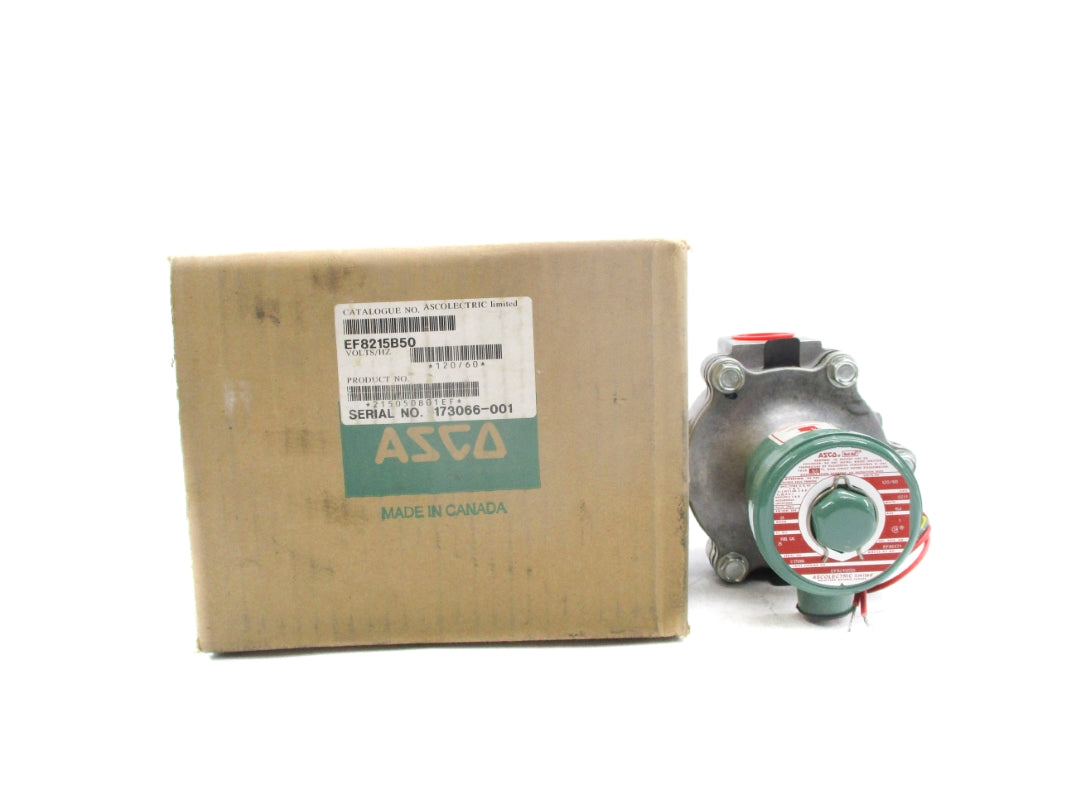 ASCO EF8215B50 120V 25PSI 1" NSMP
