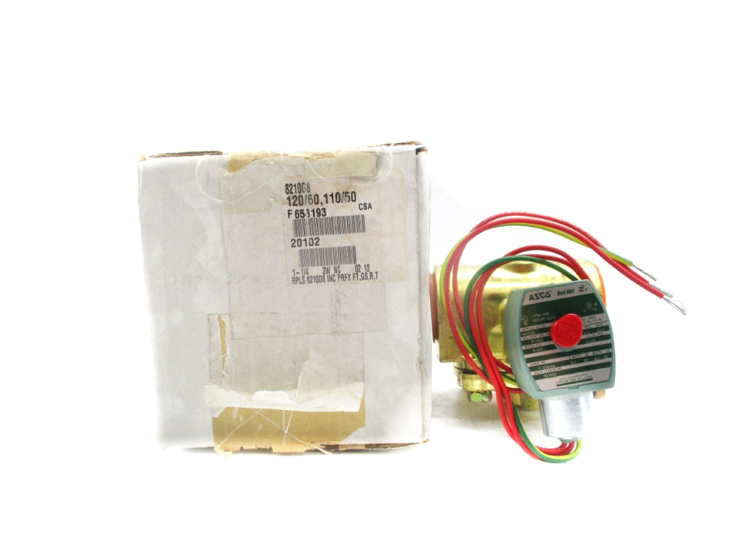 ASCO 8210G8 1 1/4 5-150PSI 110/120V NSMP