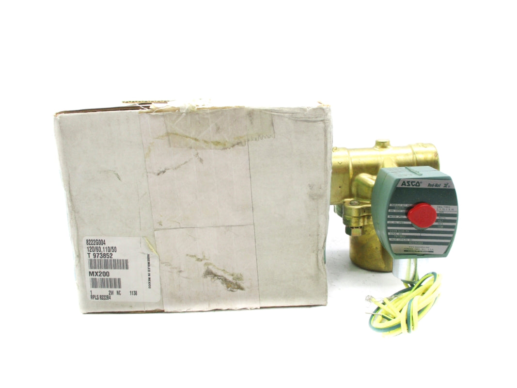 ASCO 8222G004 110/120V 5-125PSI 1" NSMP