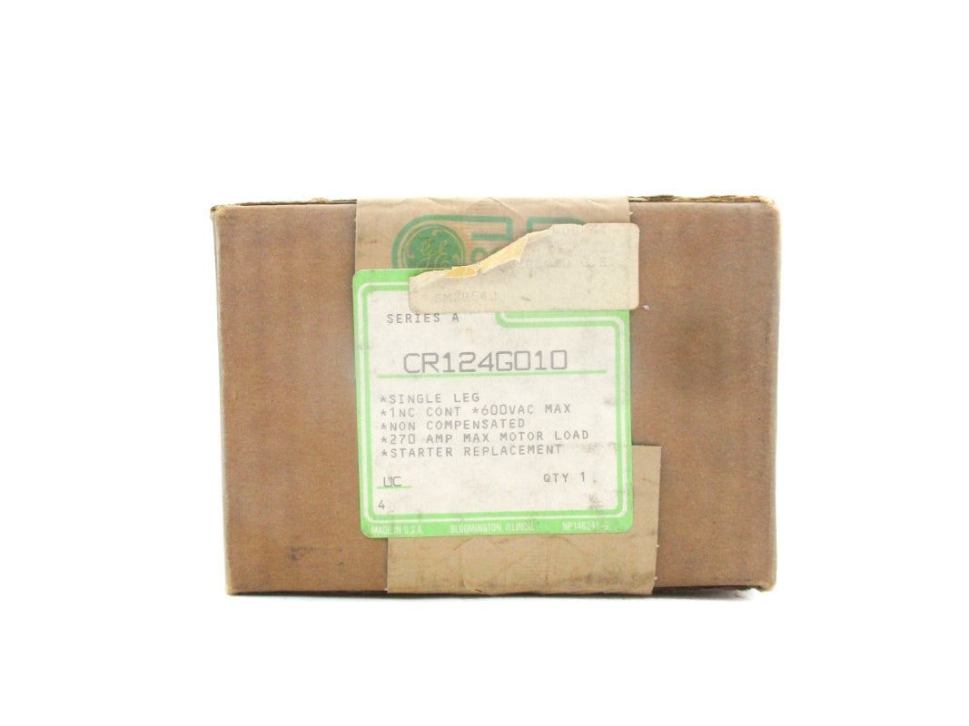 GENERAL ELECTRIC CR124G010 SER. A NSFS