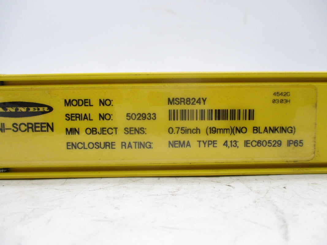 BANNER ENGINEERING MSR824Y NSNP