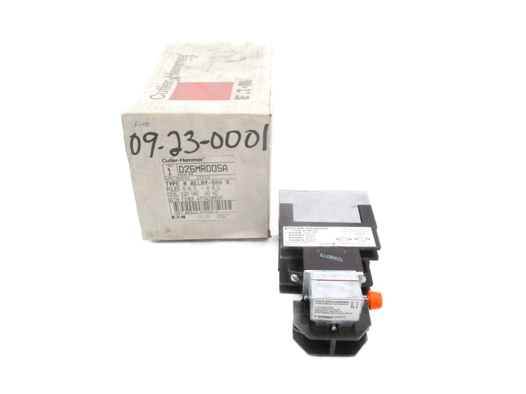 CUTLER HAMMER D26MR005A SER. A4 120V NSMP