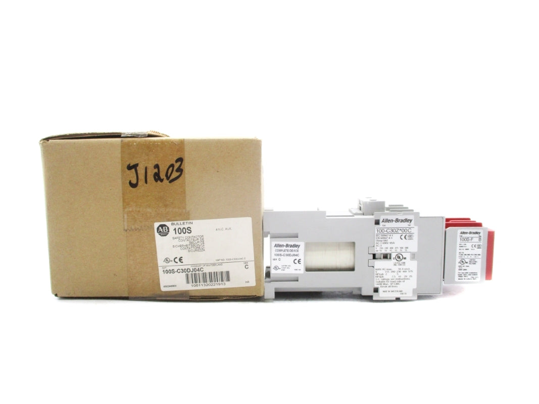 ALLEN BRADLEY 100S-C30DJ04C SER. C 24V (BR/WH) NSMP