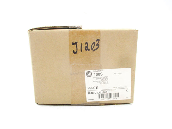 ALLEN BRADLEY 100S-C30DJ04C SER. C 24V (BR/WH) NSMP