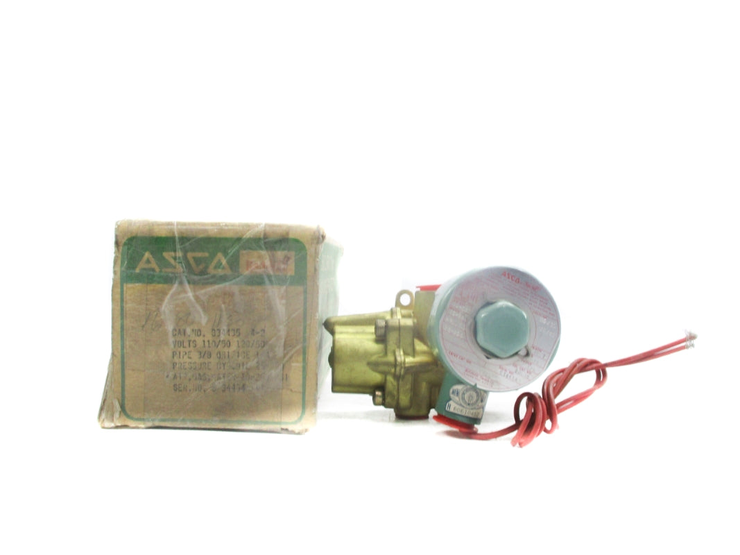ASCO 8344B5 3/8 110/120V 10-250PSI NSMP