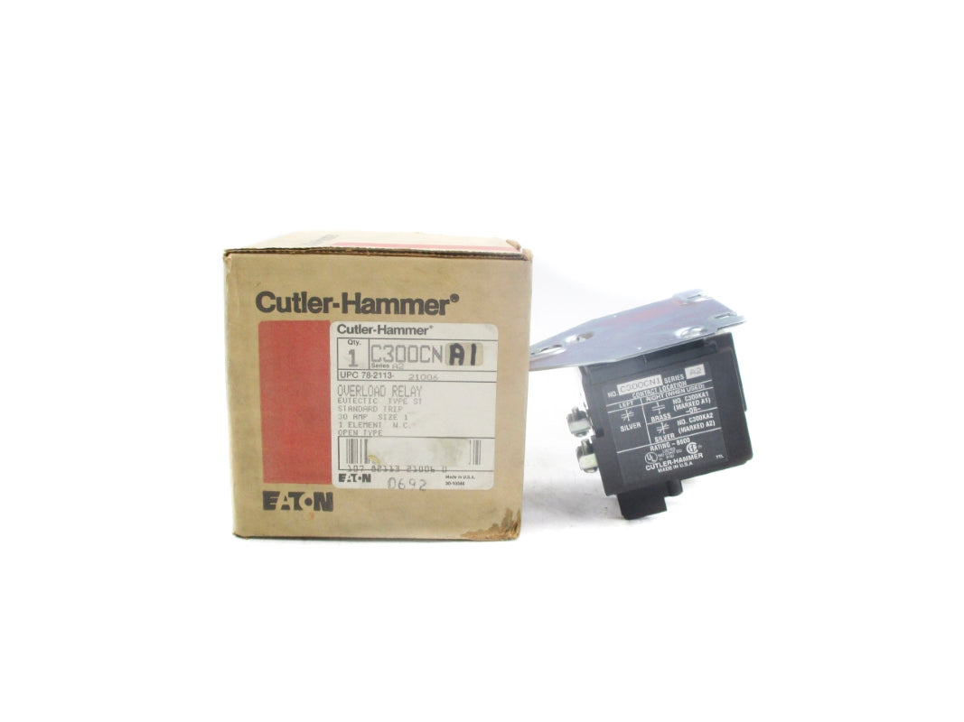 CUTLER HAMMER C300CNA1 SER. A2 30A NSMP